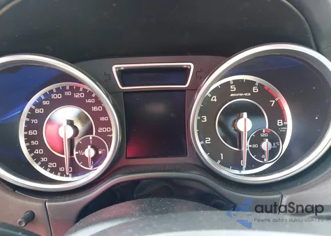 2012 Mercedes-Benz Ml 63 Amg 4Matic z USA, uszkodzony, nr VIN 4JGDA7EB0CA033186